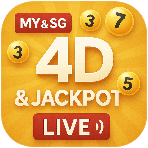4D Jackpot Live Logo